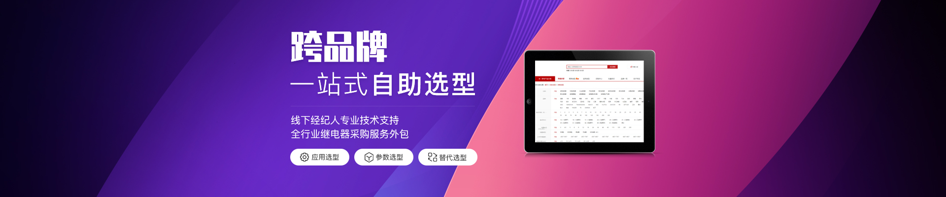 自助选型
